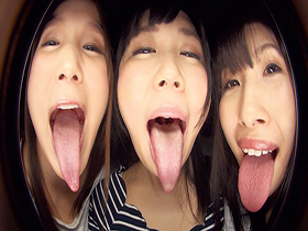 痴女レズに見つめられながらベロキスで迫られる僕 サンプル動画サムネイル